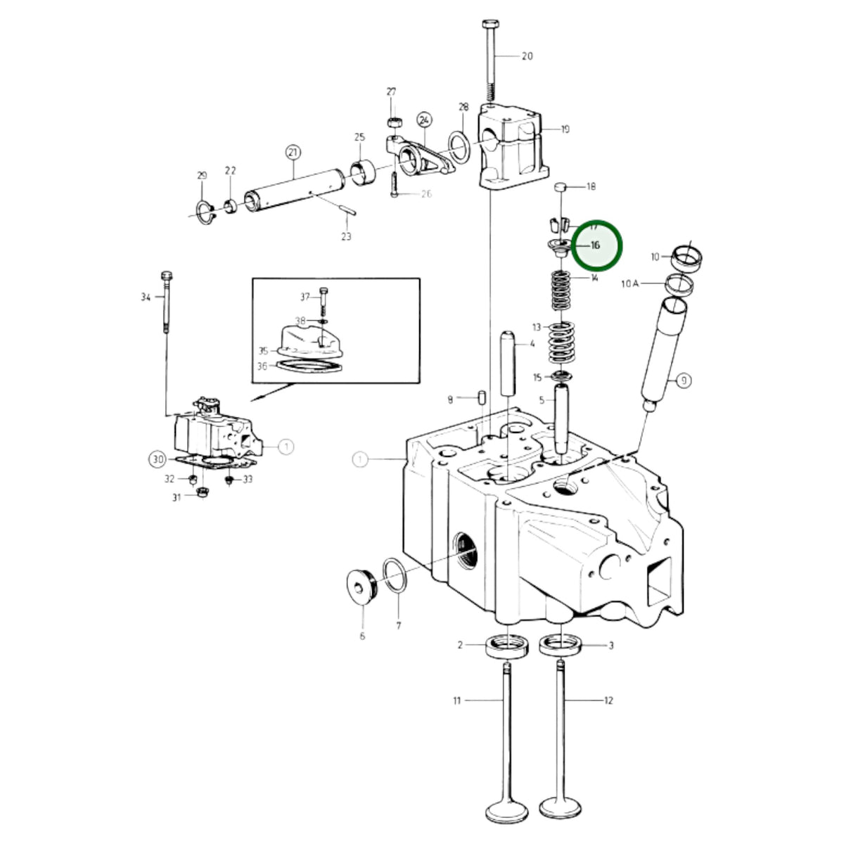468304 - Valve Spring Washer