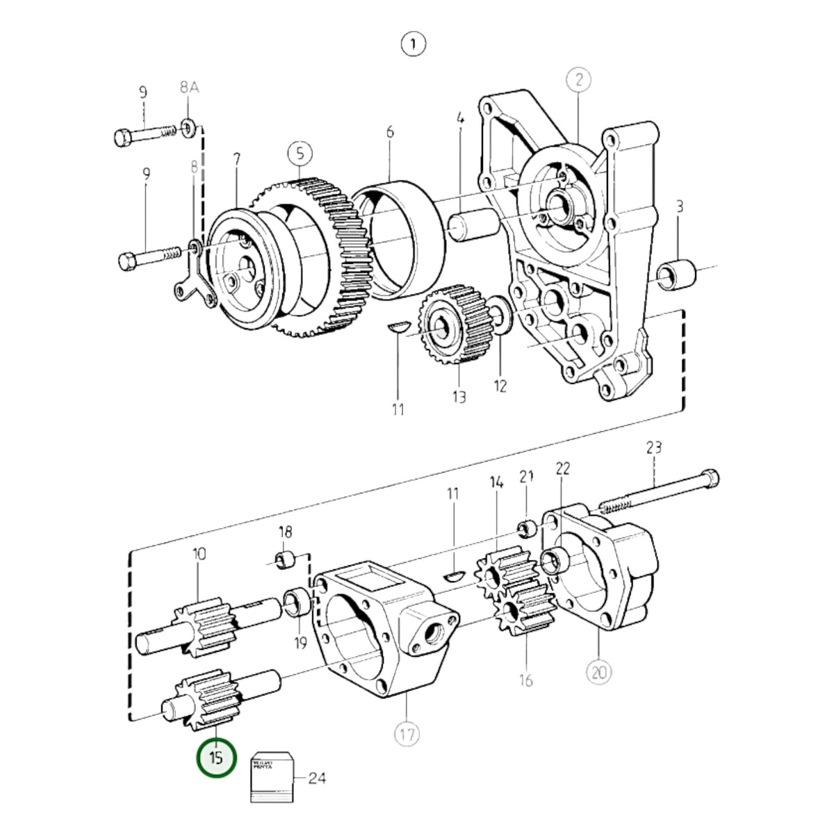 4778325 - Oil Pump Wheel