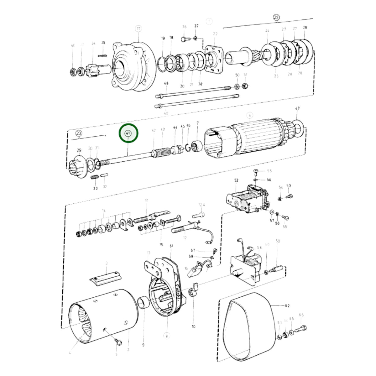 6643680 - Rotor Shaft
