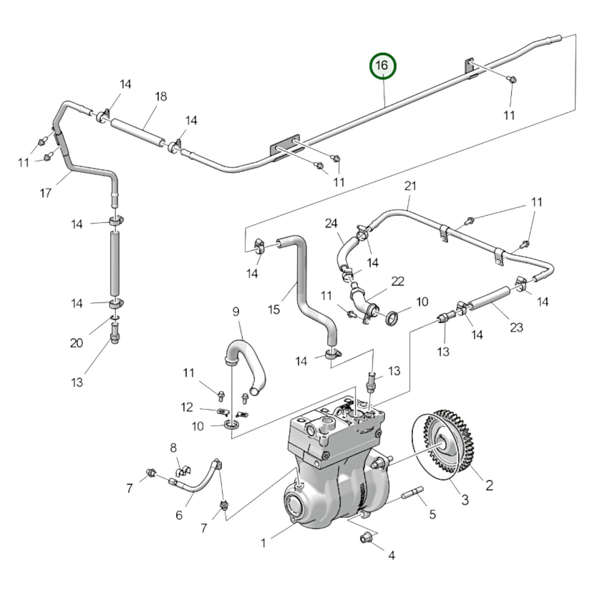 78637486 - Coolant Pipe