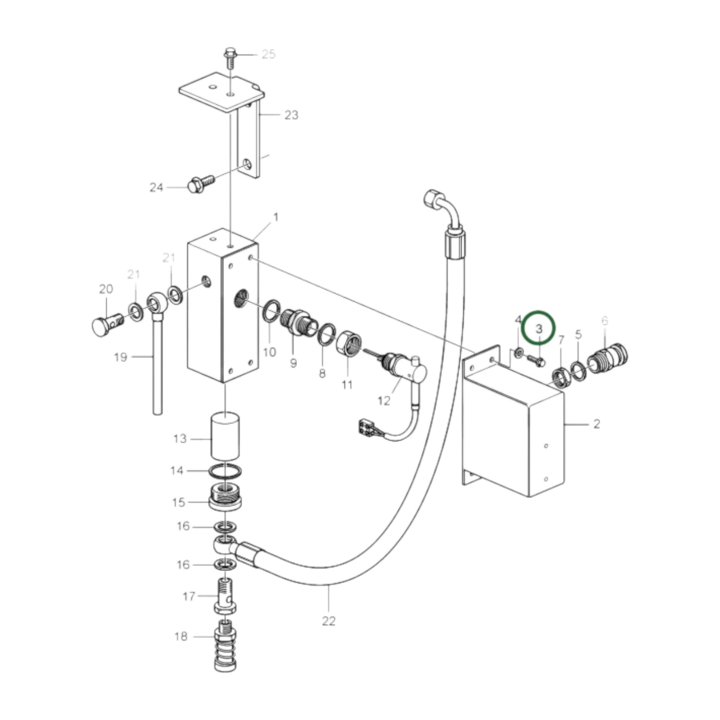 969513 - Six Point Socket Screw