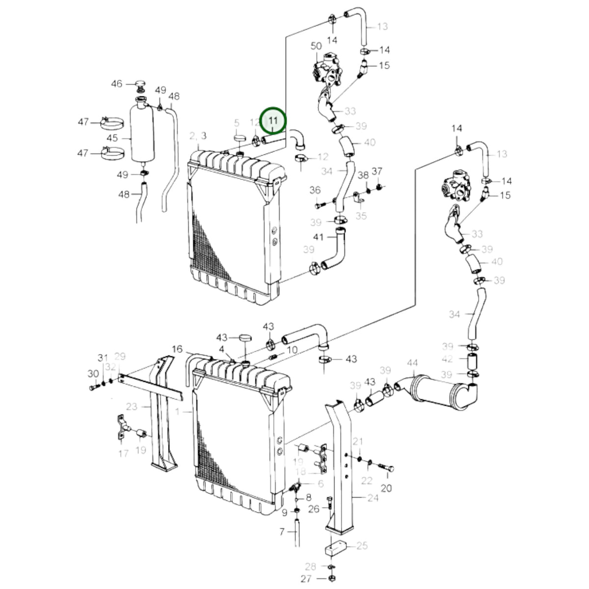 821124 - Radiator Hose