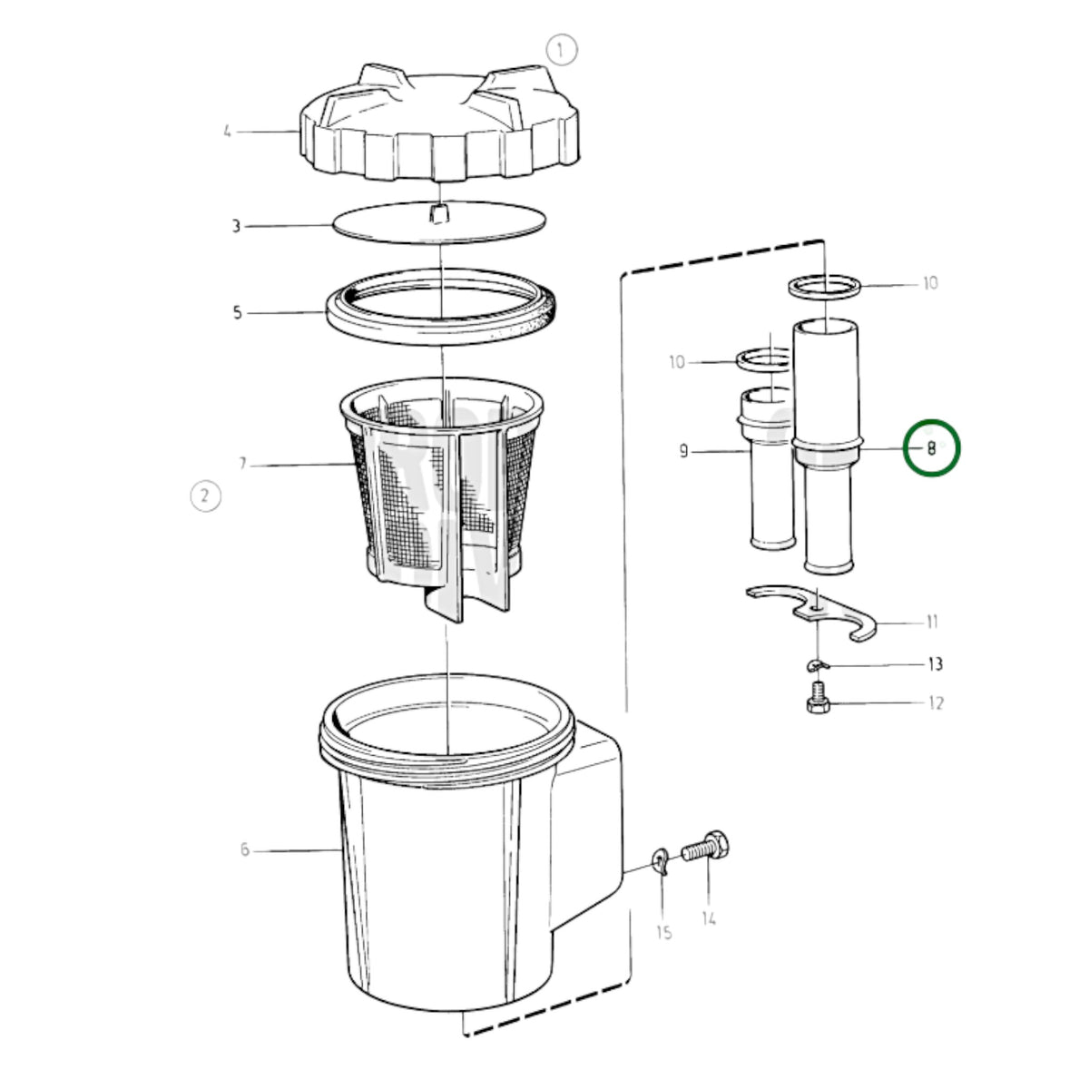 829689 - Connecting Pipe
