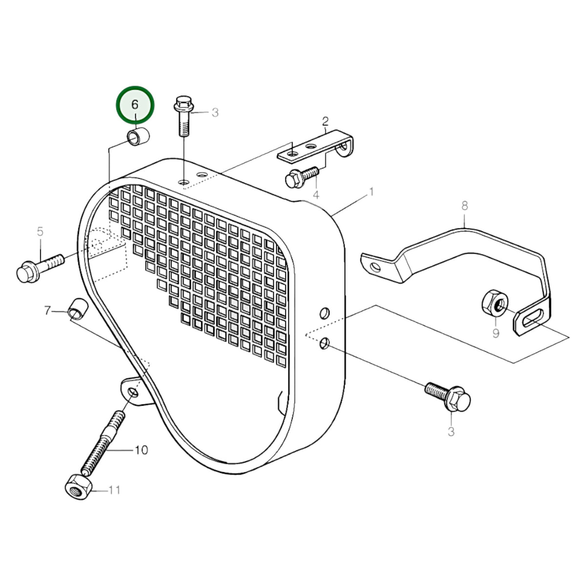 830672 - Spacer Sleeve