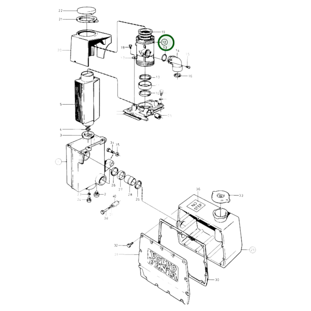831909 - Strainer Housing