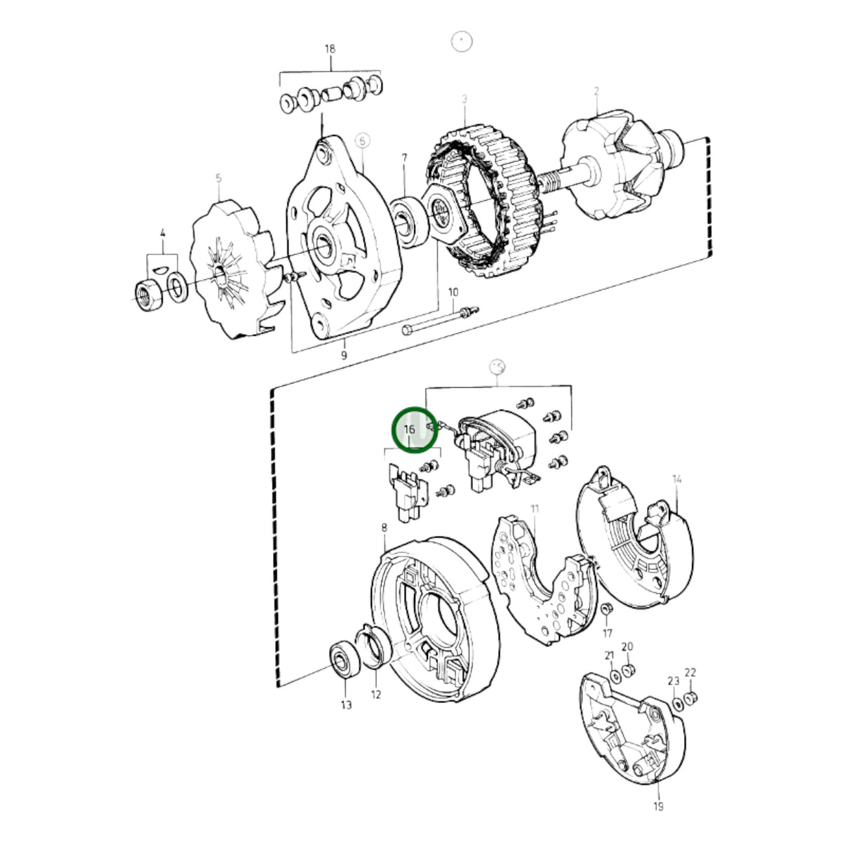 840632 - Brush Retainer