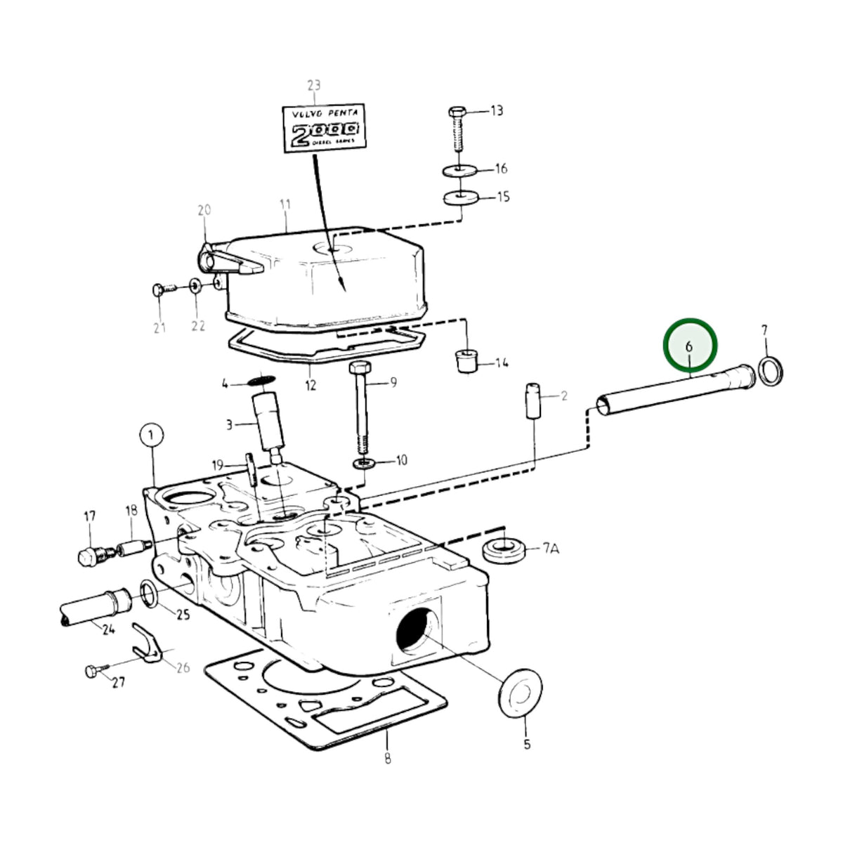840842 - Distribution Pipe