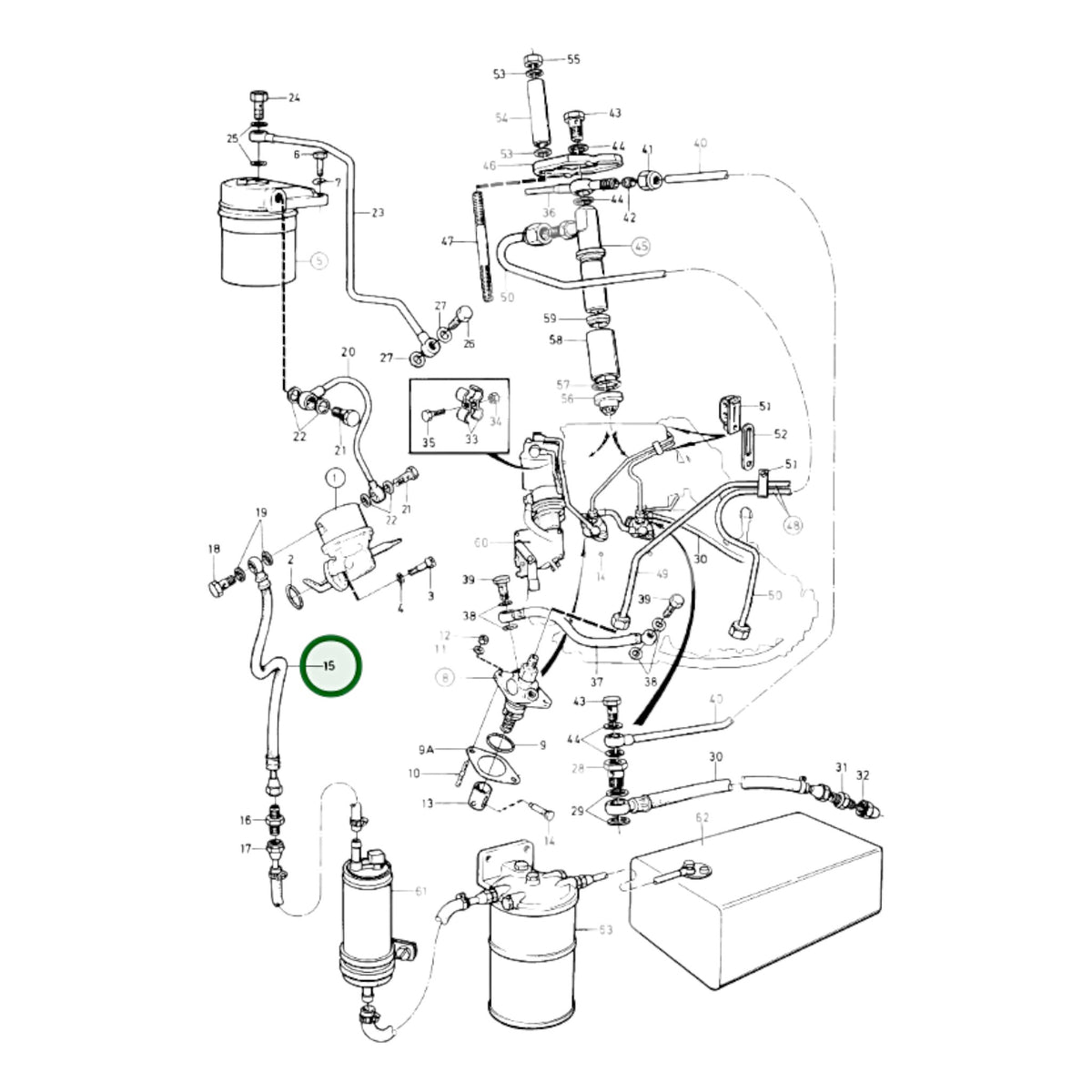840884 - Fuel Hose