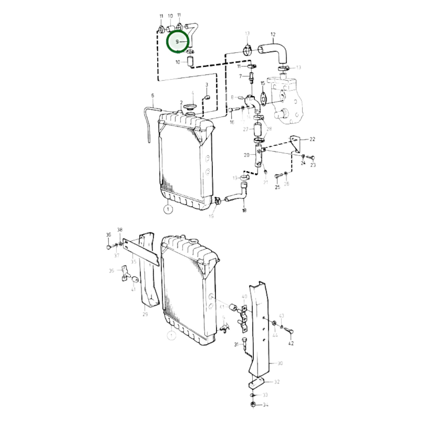 845874 - Coolant Pipe