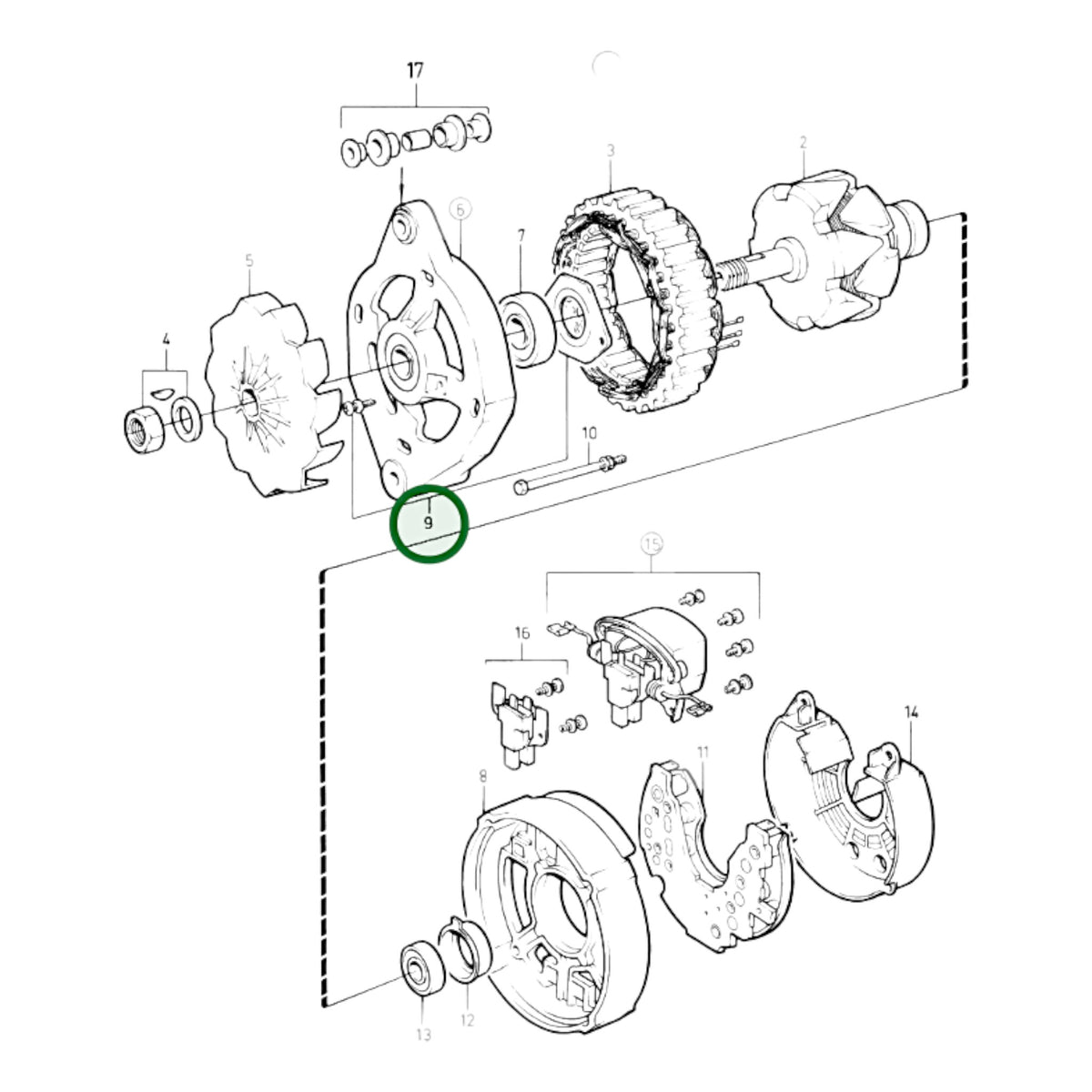 847709 - Bearing Carrier