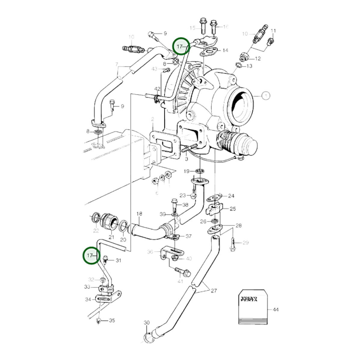 847833 - Oil Pressure Pipe