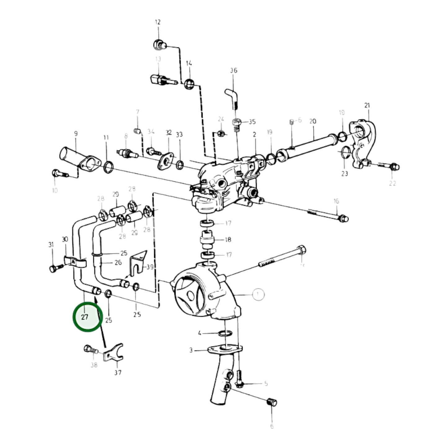 847852 - Coolant Pipe