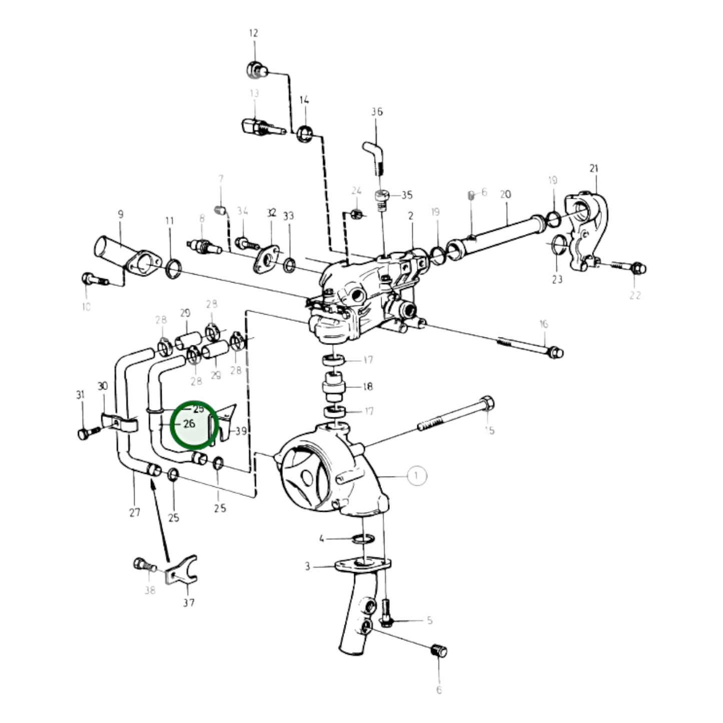 847853 - Coolant Pipe