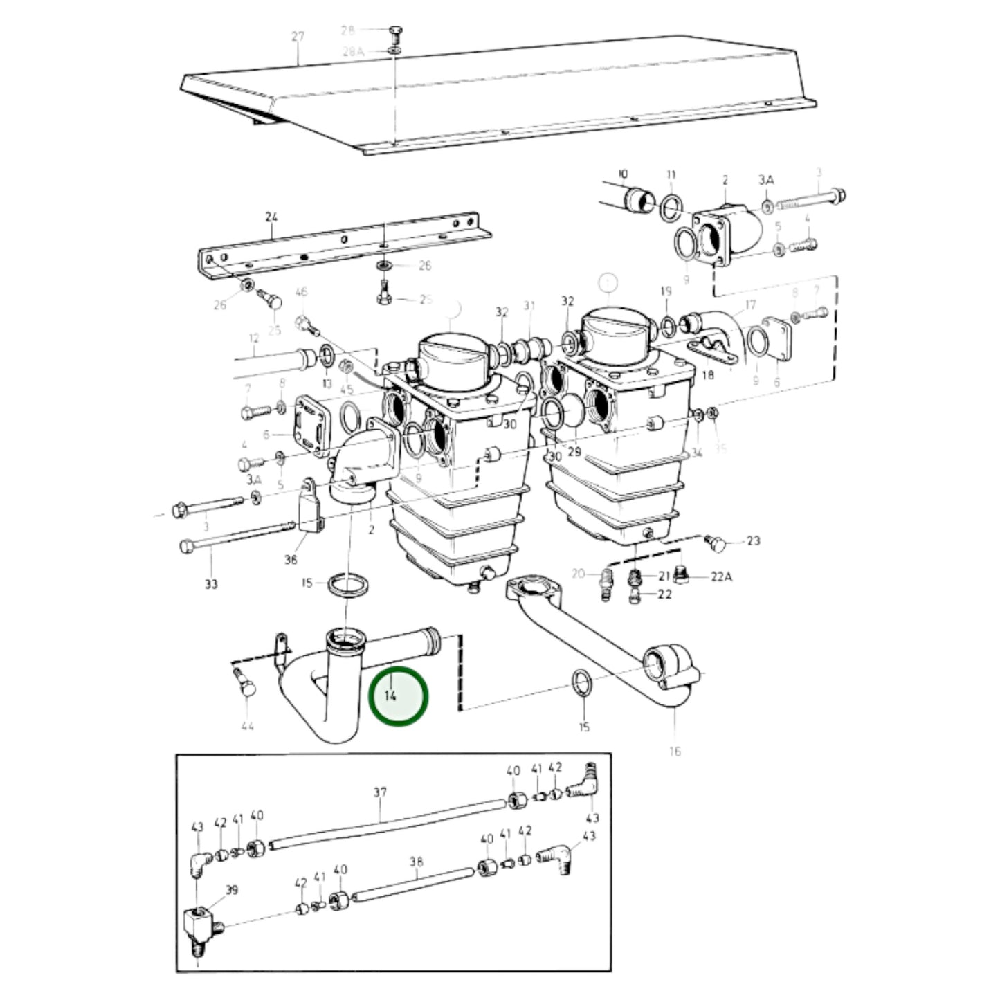 848477 - Coolant Pipe