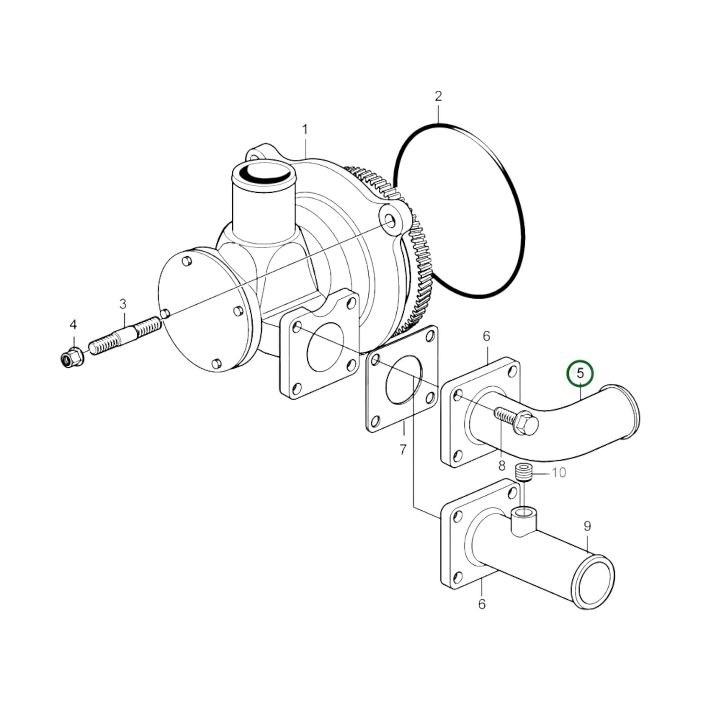 848596 - Hose Attachment