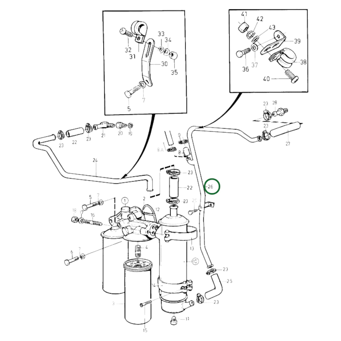 848698 - Coolant Pipe
