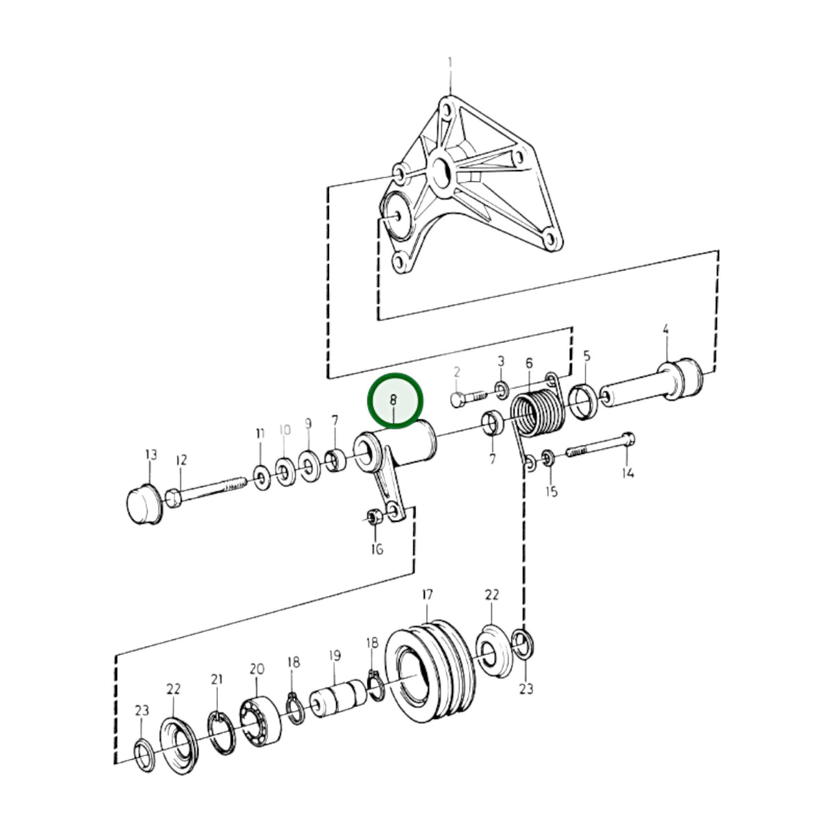 849052 - Intermediate Lever