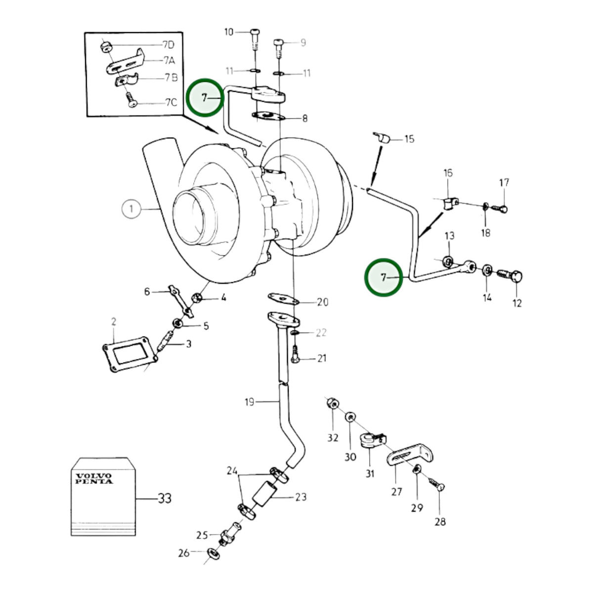 849612 - Oil Pressure Pipe
