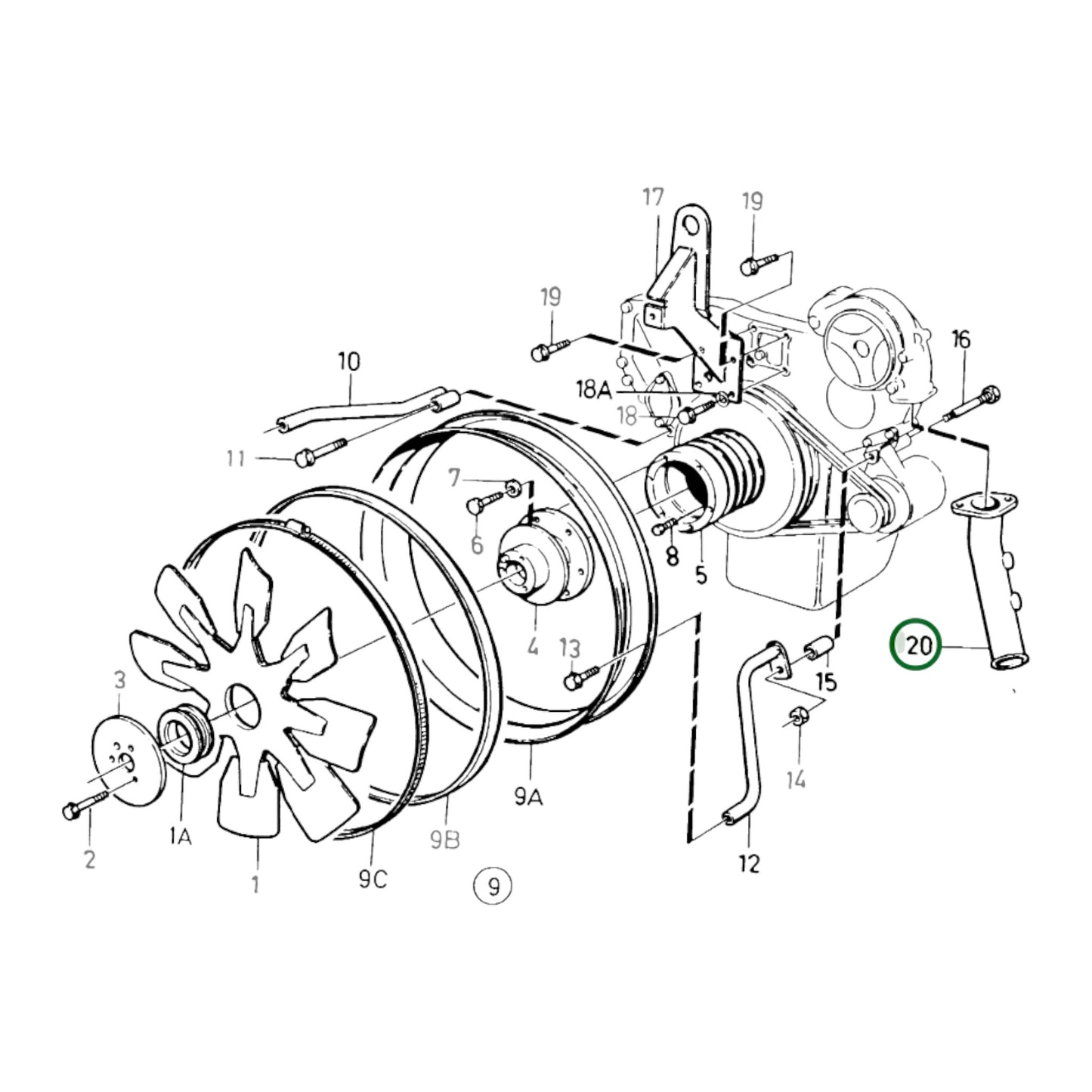 849645 - Coolant Pipe