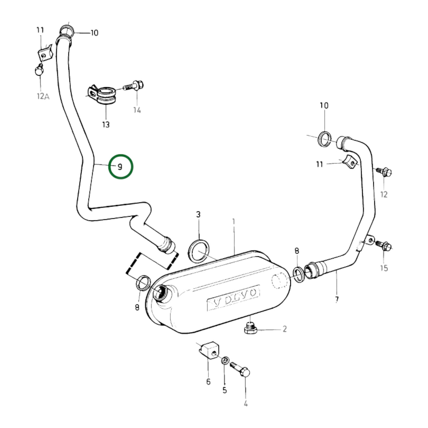 849672 - Coolant Pipe