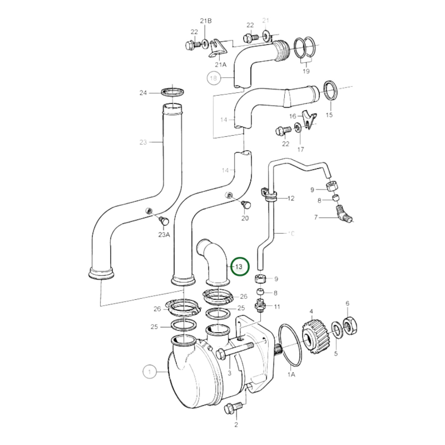 849816 - Pipe Elbow