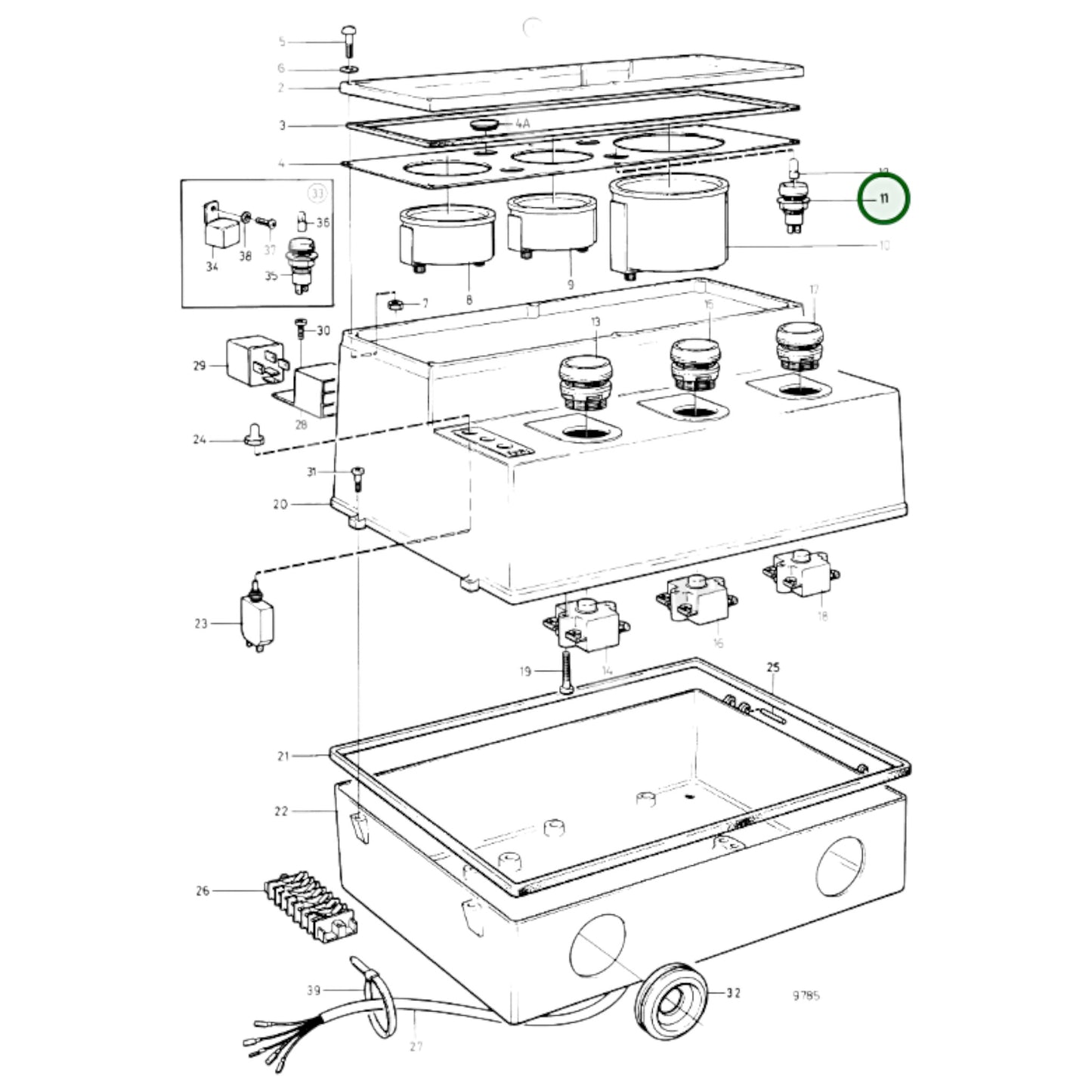 849966 - Bulb Socket