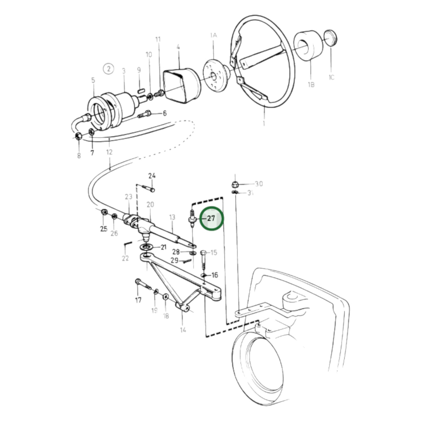 853077 - Split Pin Bolt