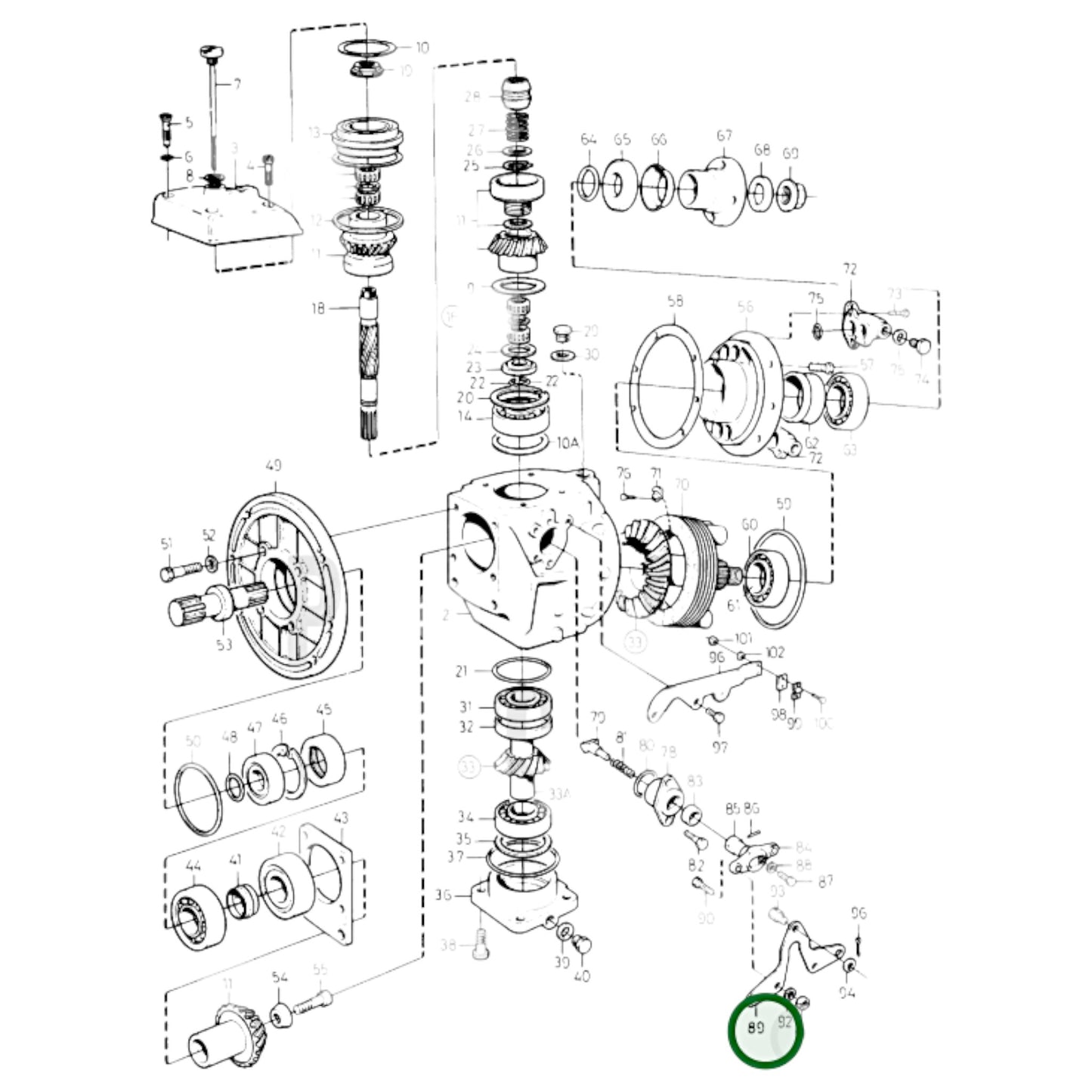 853225 - Intermediate Lever