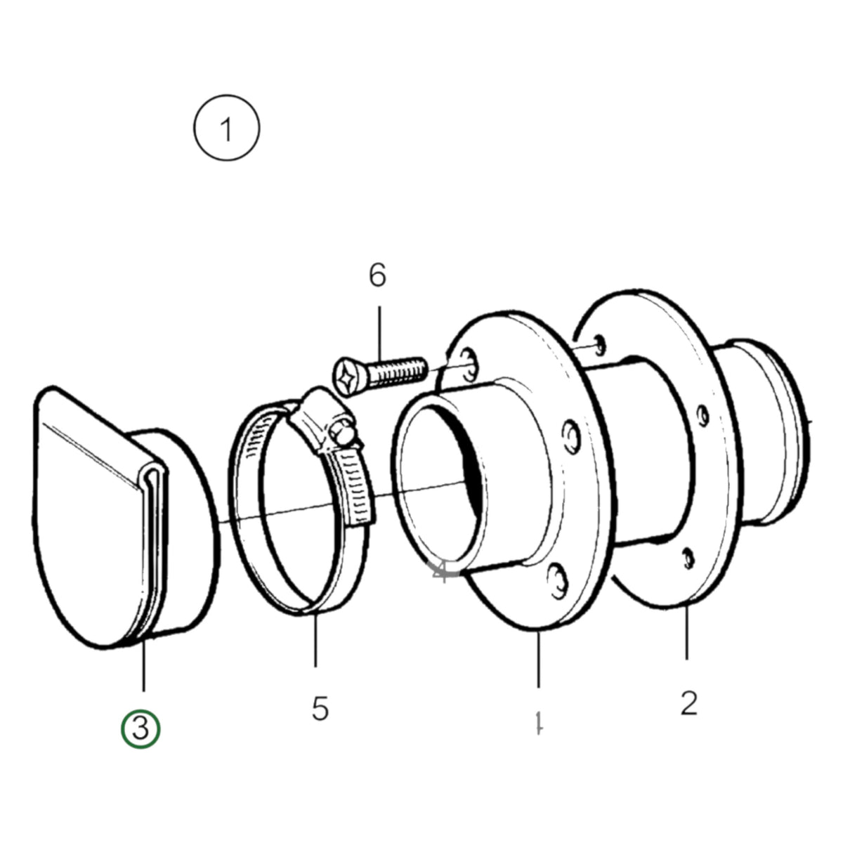 854481 - Exhaust Flap