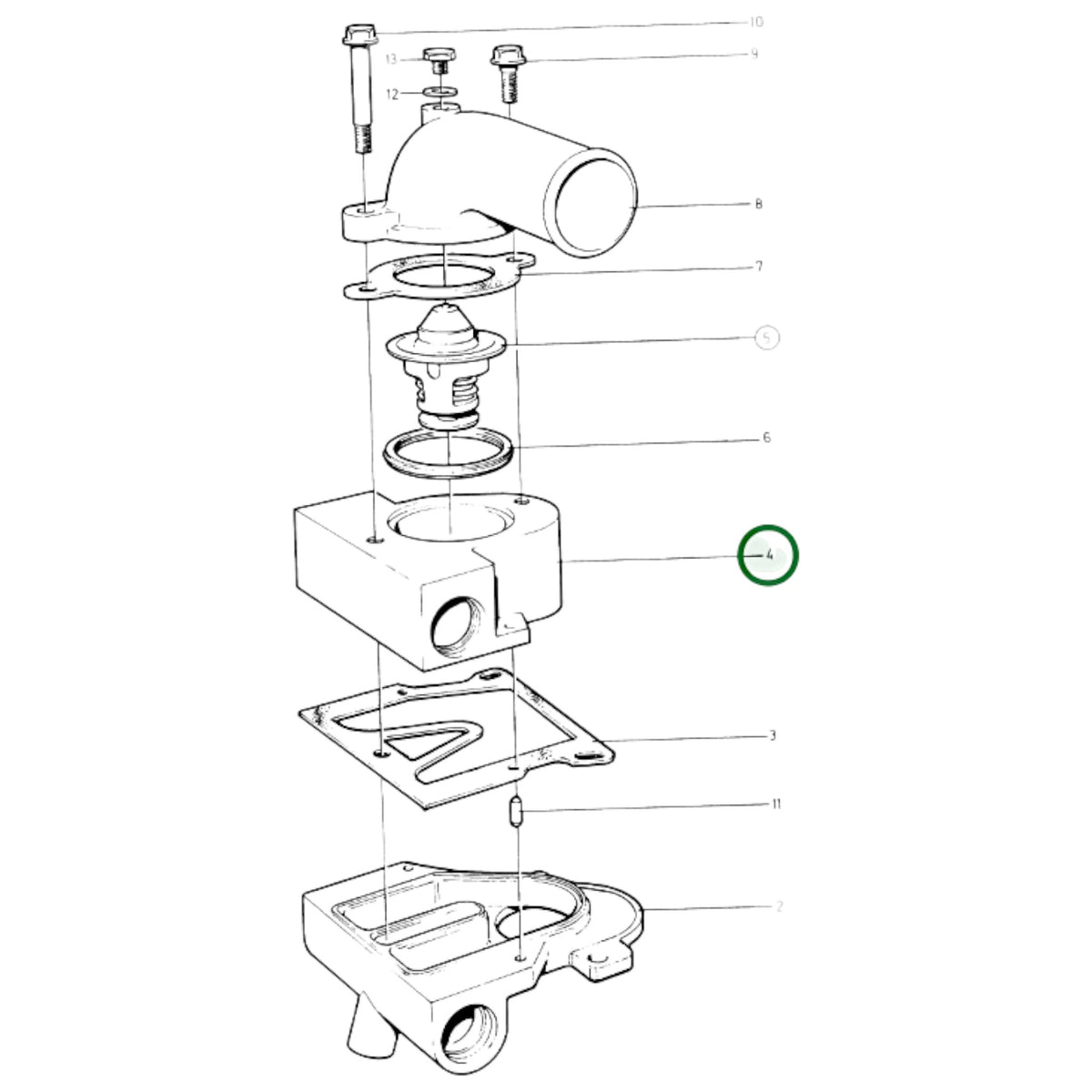 856173 - Thermostat Housing