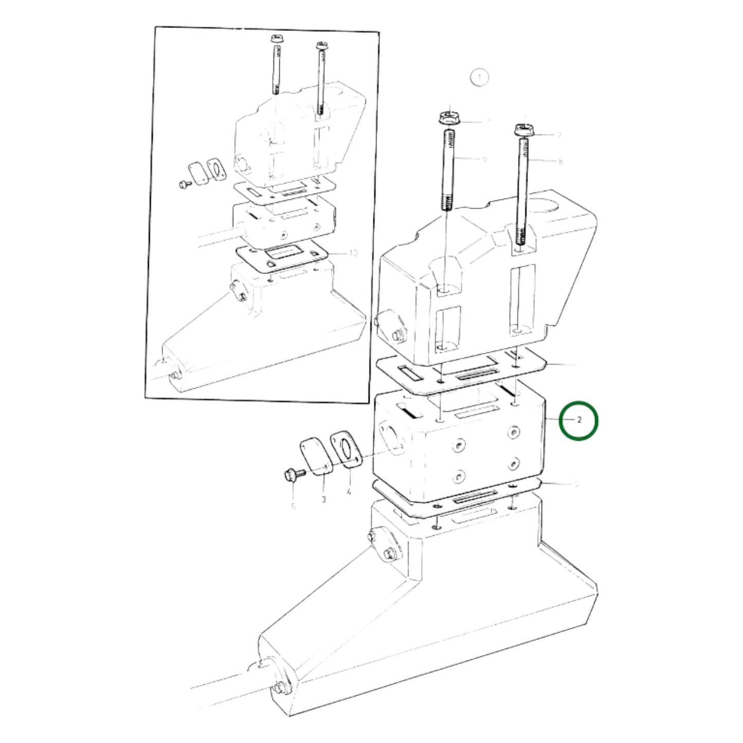 856434 - Spacer Flange