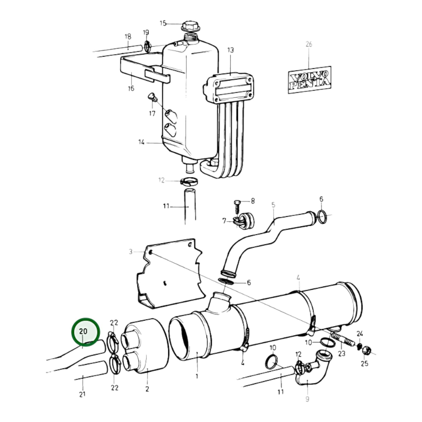 858482 - Coolant Pipe