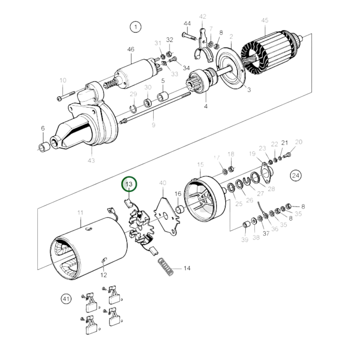 858686 - Brush Retainer