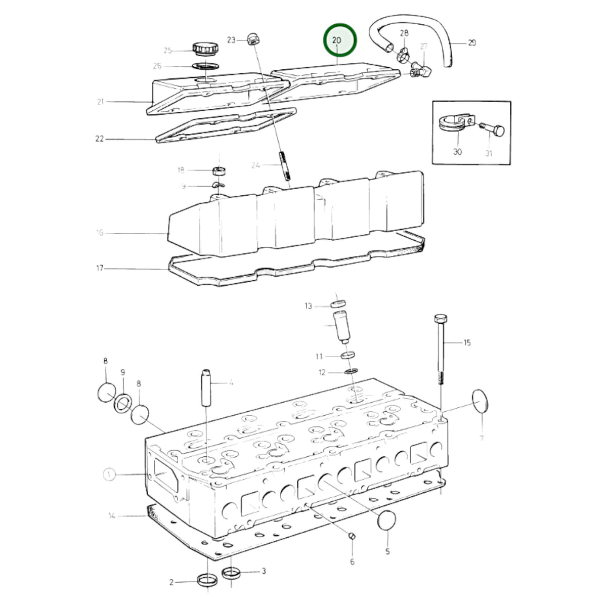 858860 - Valve Cover