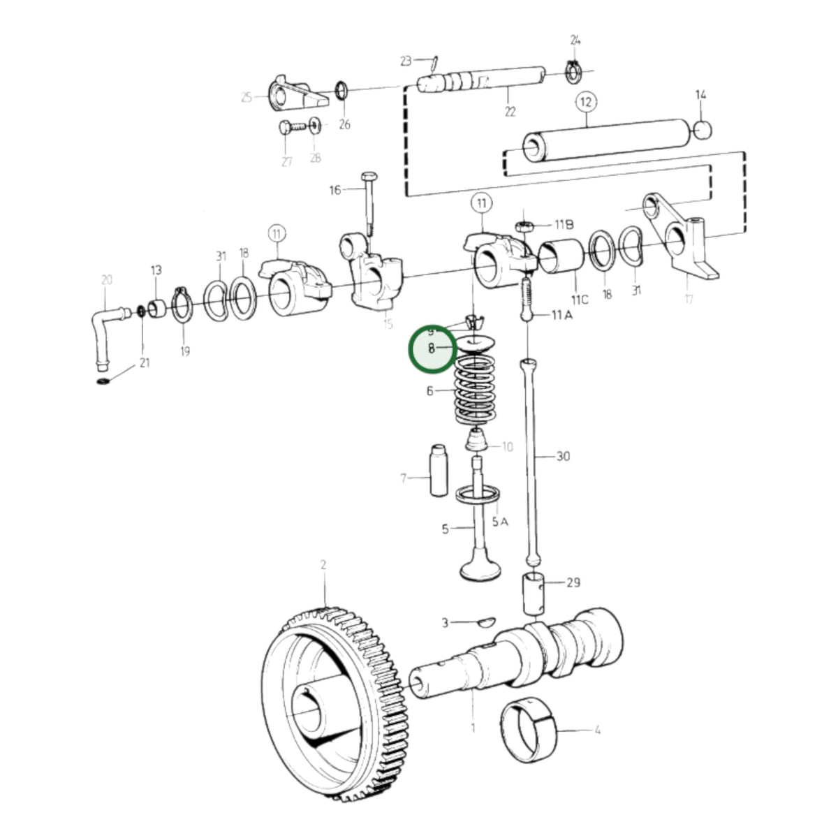 859610 - Valve Spring Washer
