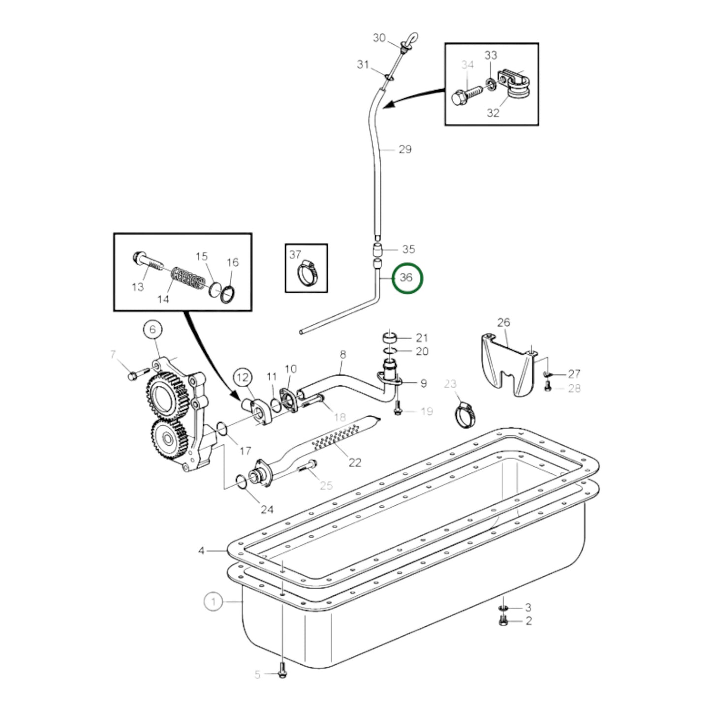 861083 - Suction Pipe