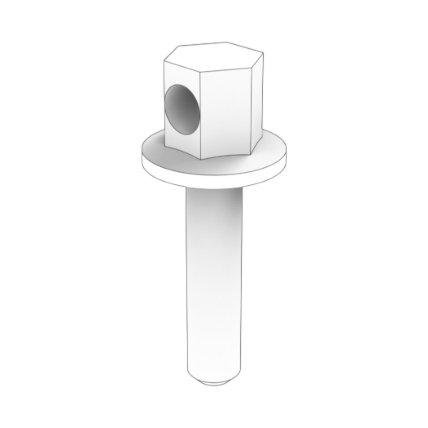 861663 - Flange Screw