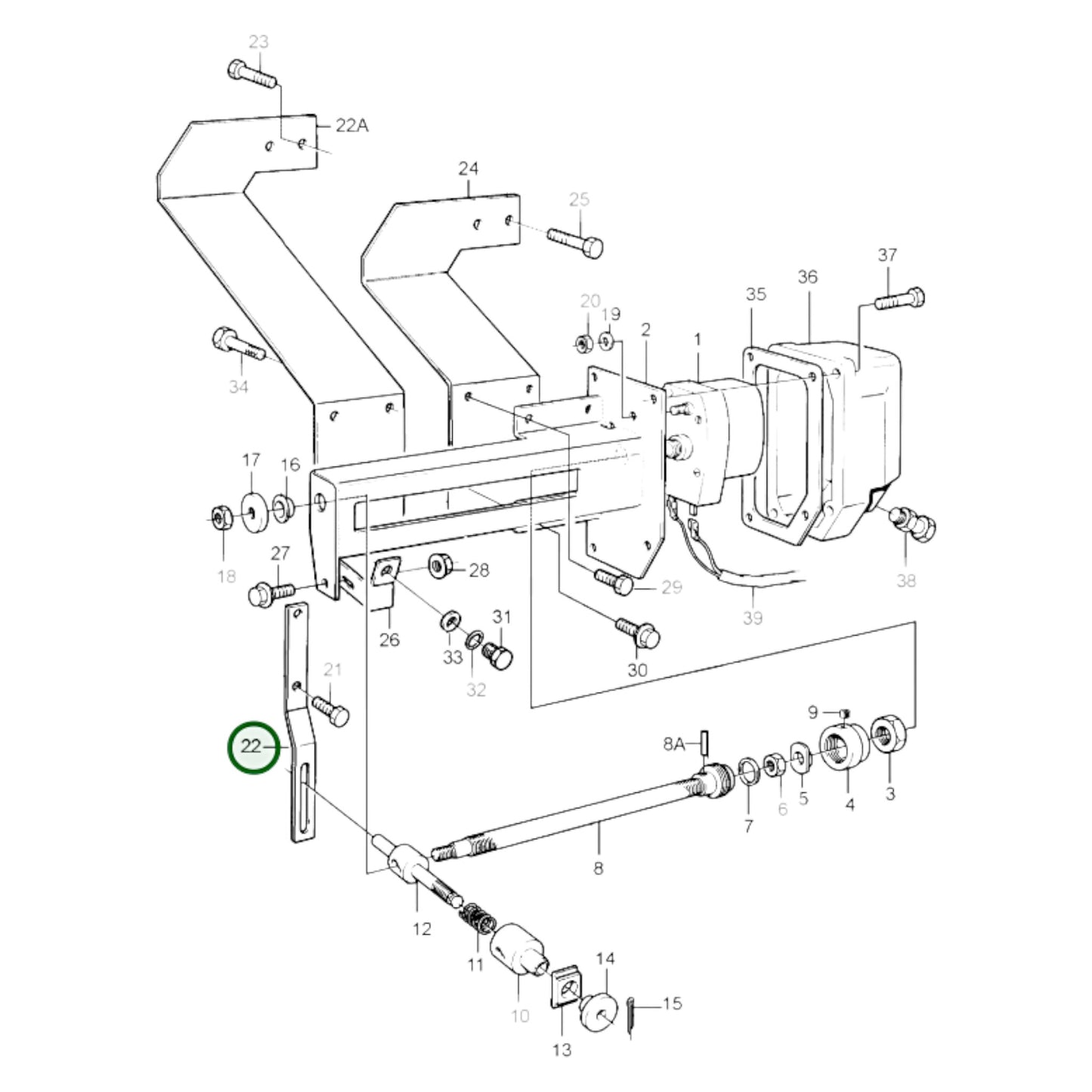 862269 - Intermediate Lever