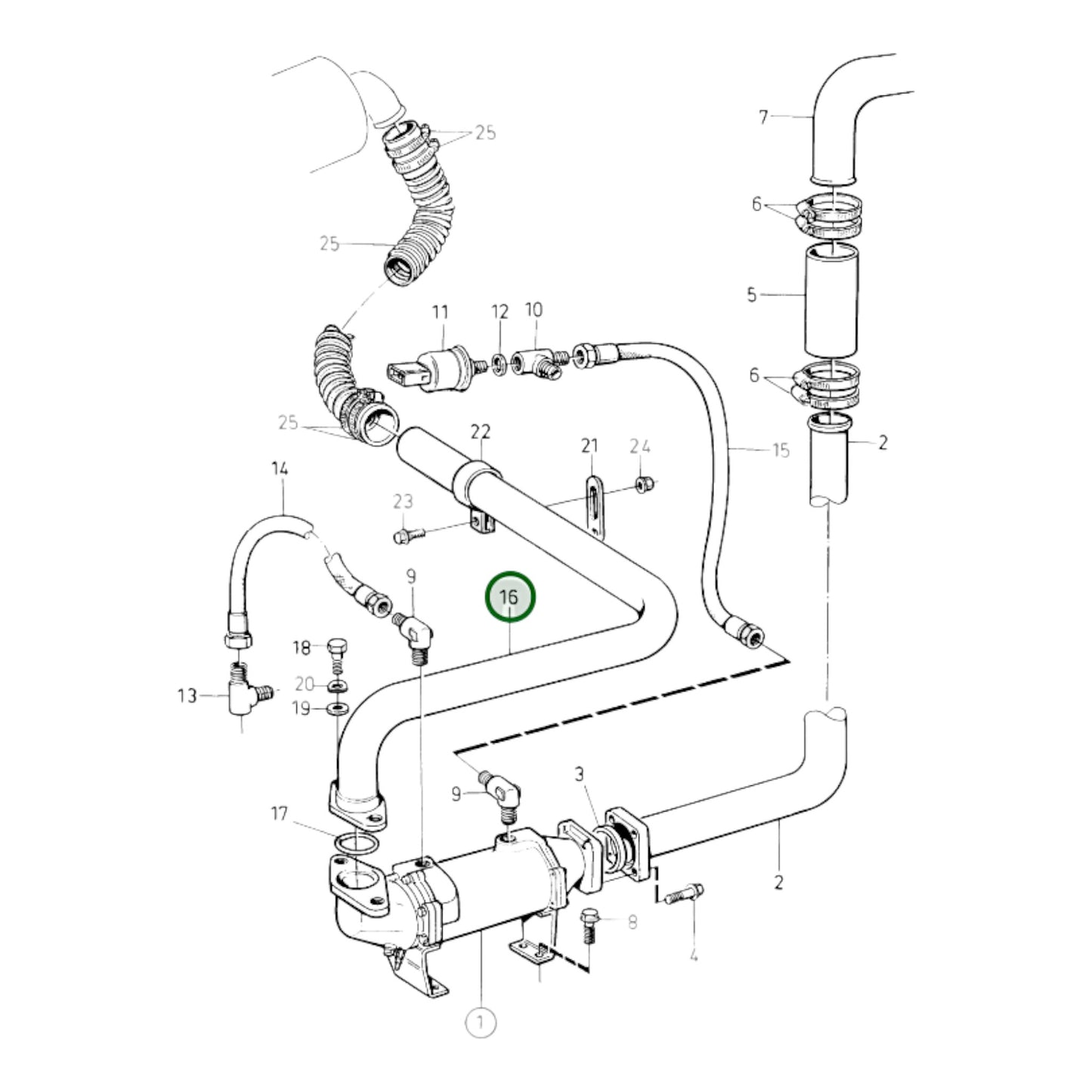 863453 - Coolant Pipe