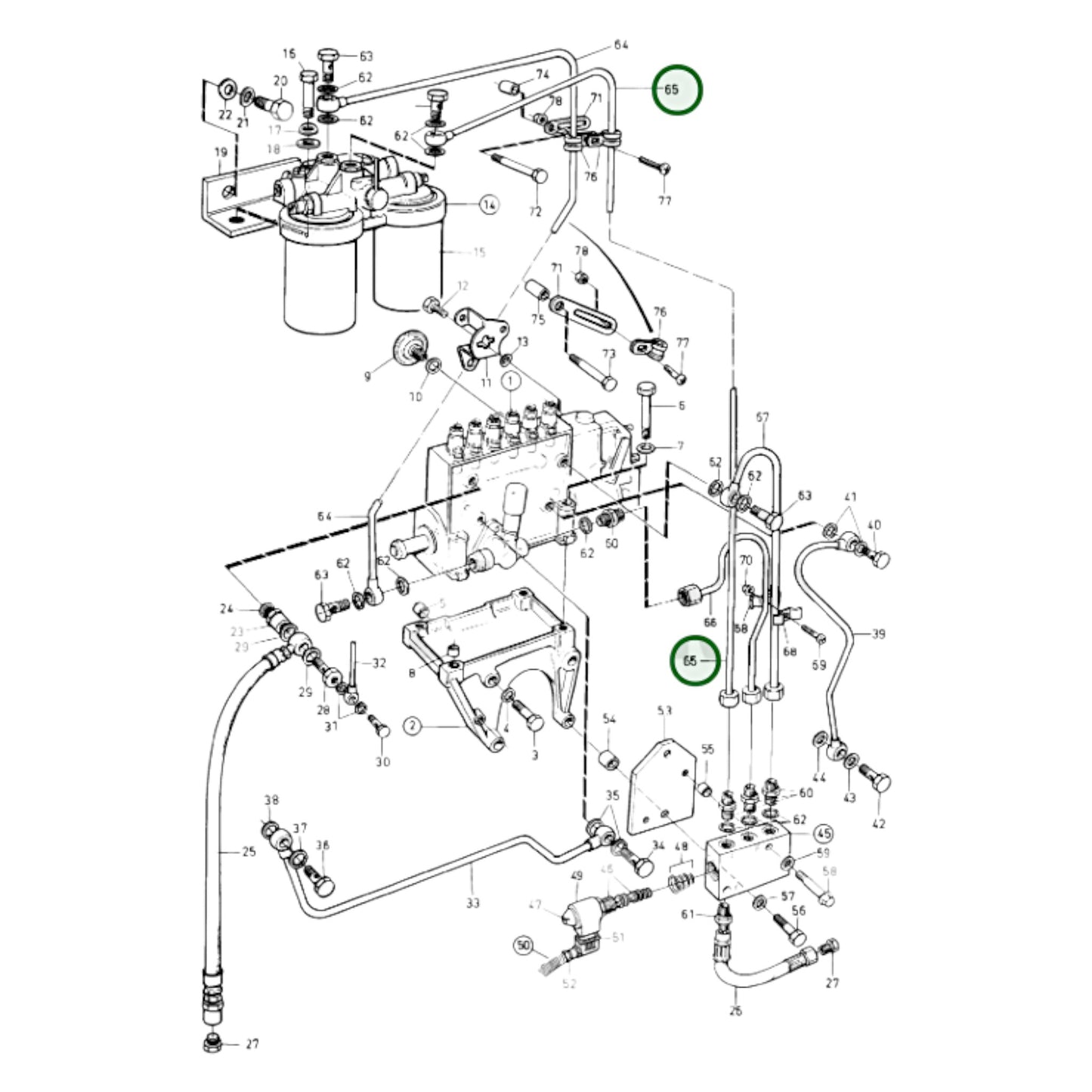 864342 - Fuel Pipe