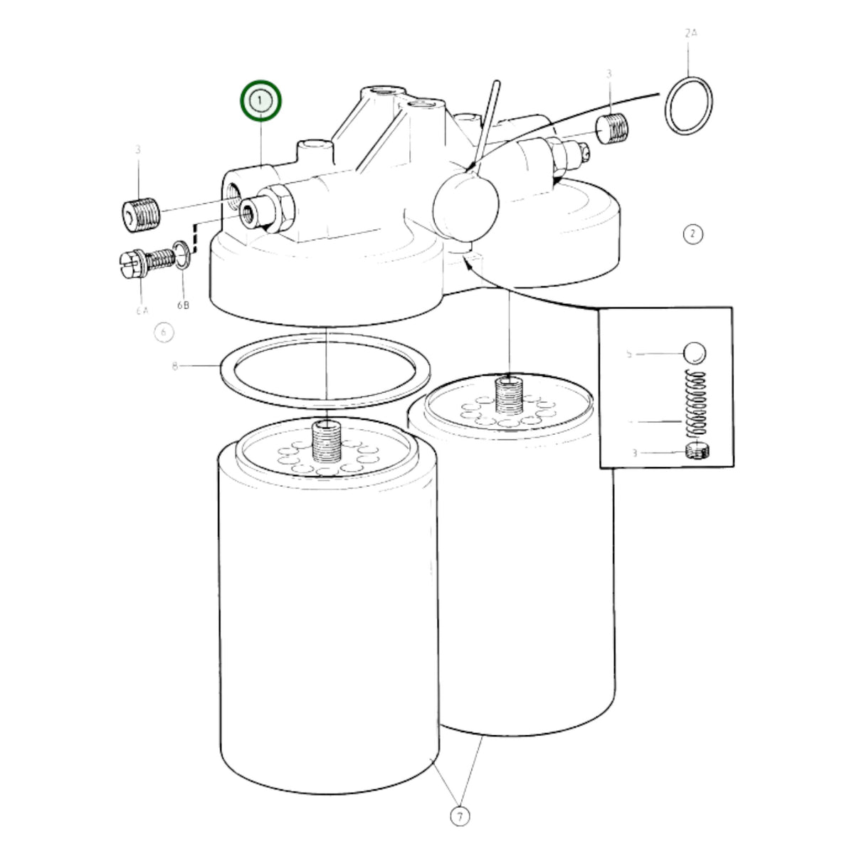 864399 - Fuel Filter