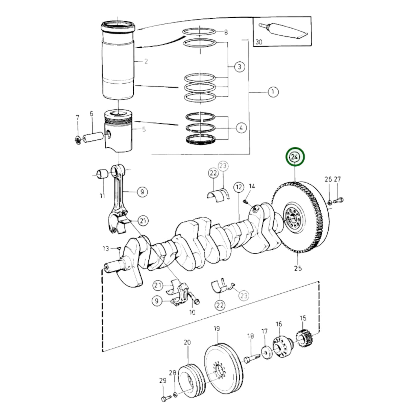 864997 - Flywheel