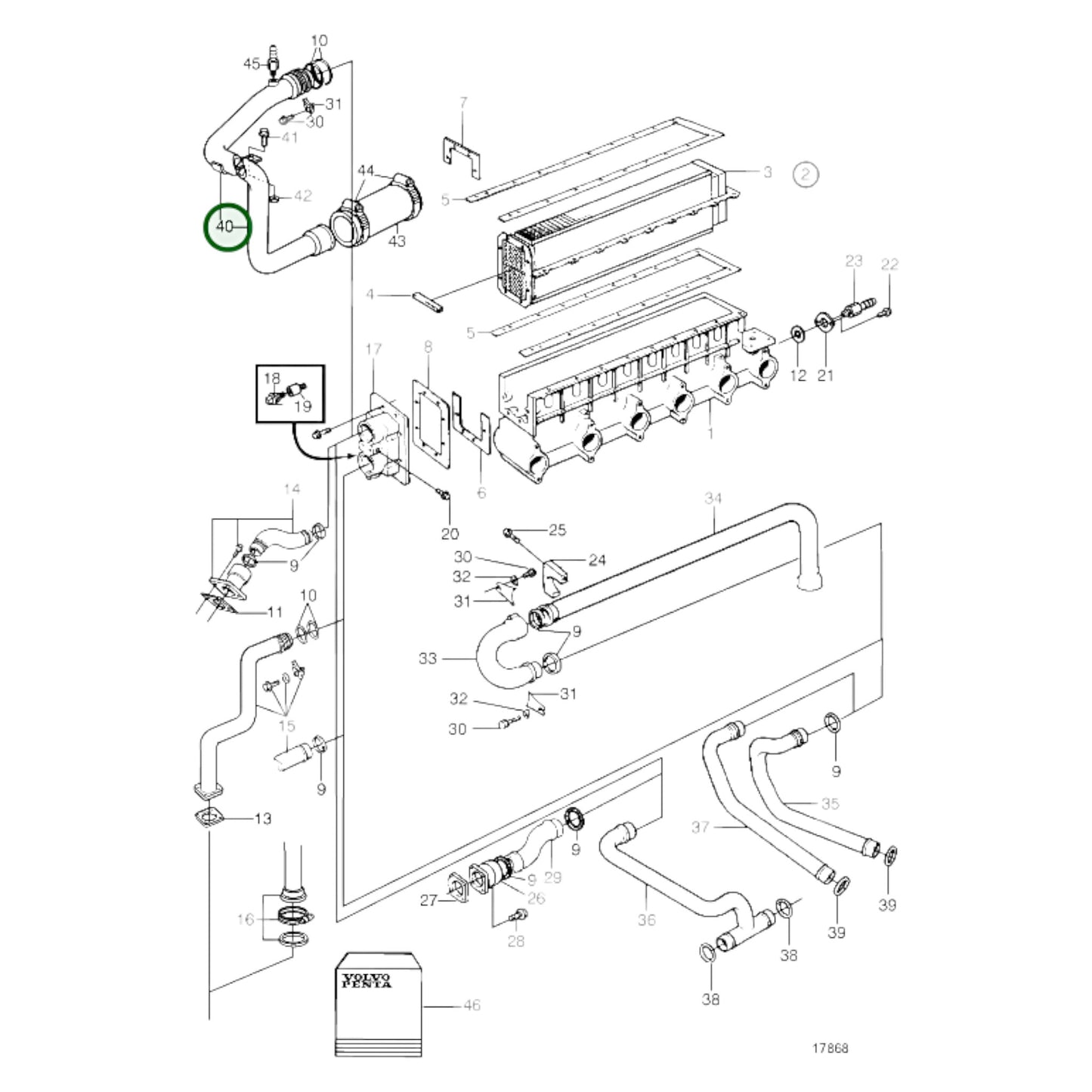 866579 - Coolant Pipe