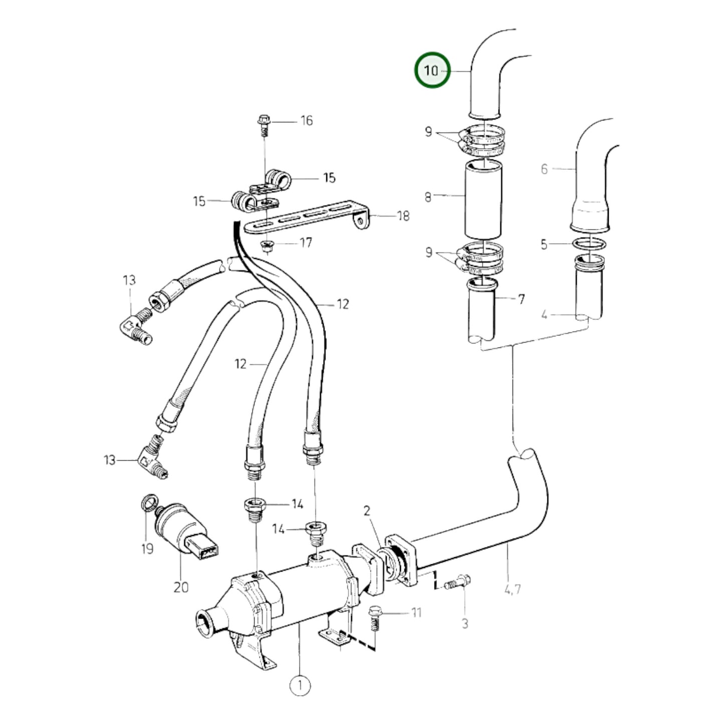 866771 - Coolant Pipe