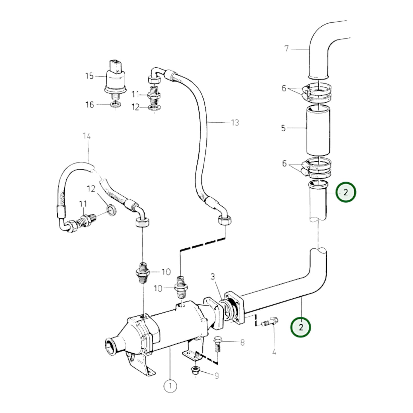 866774 - Coolant Pipe