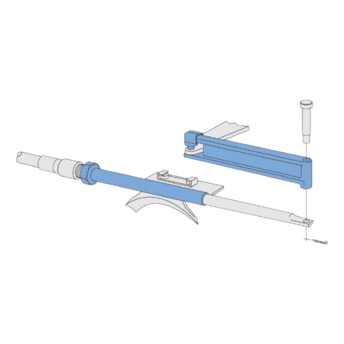 872388 - Steering Cable Attachment