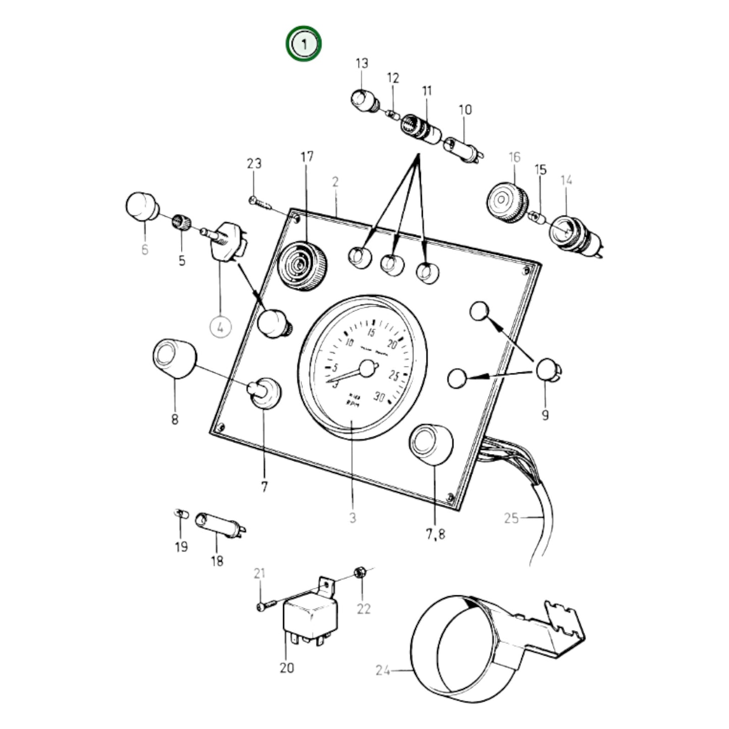 873812 - Instrument Panel