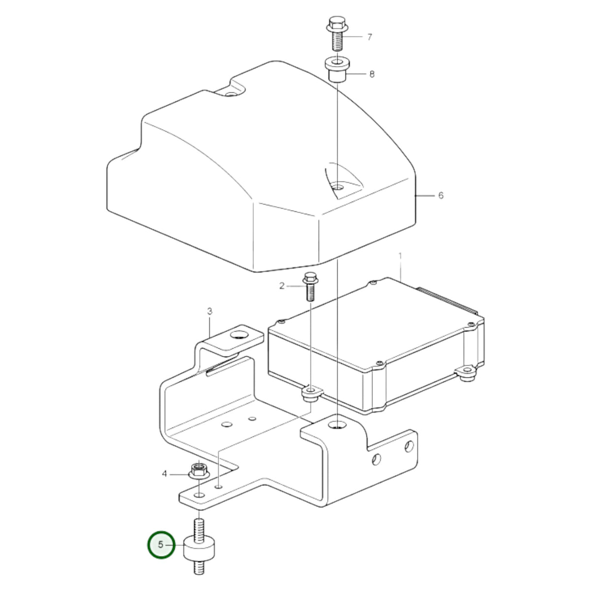 88101 - Rubber Cushion