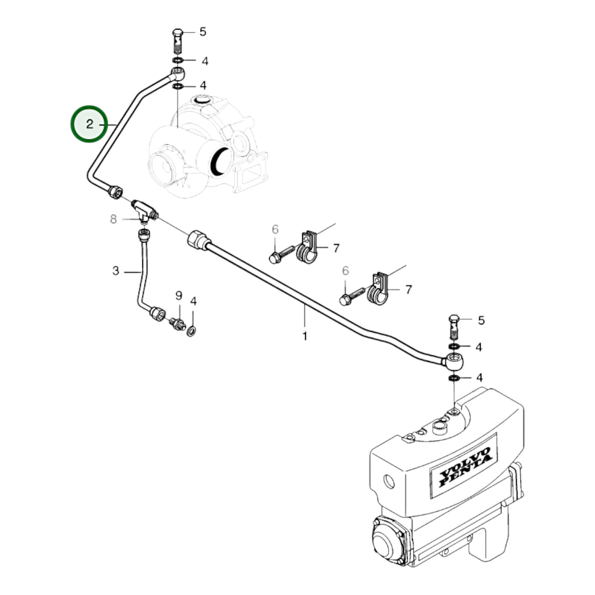 888821 - Breather Pipe
