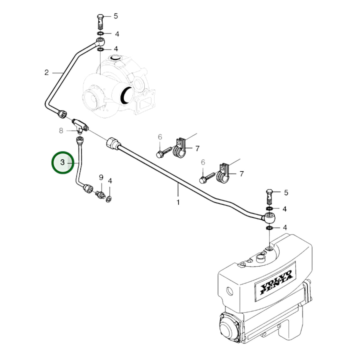 888823 - Breather Pipe